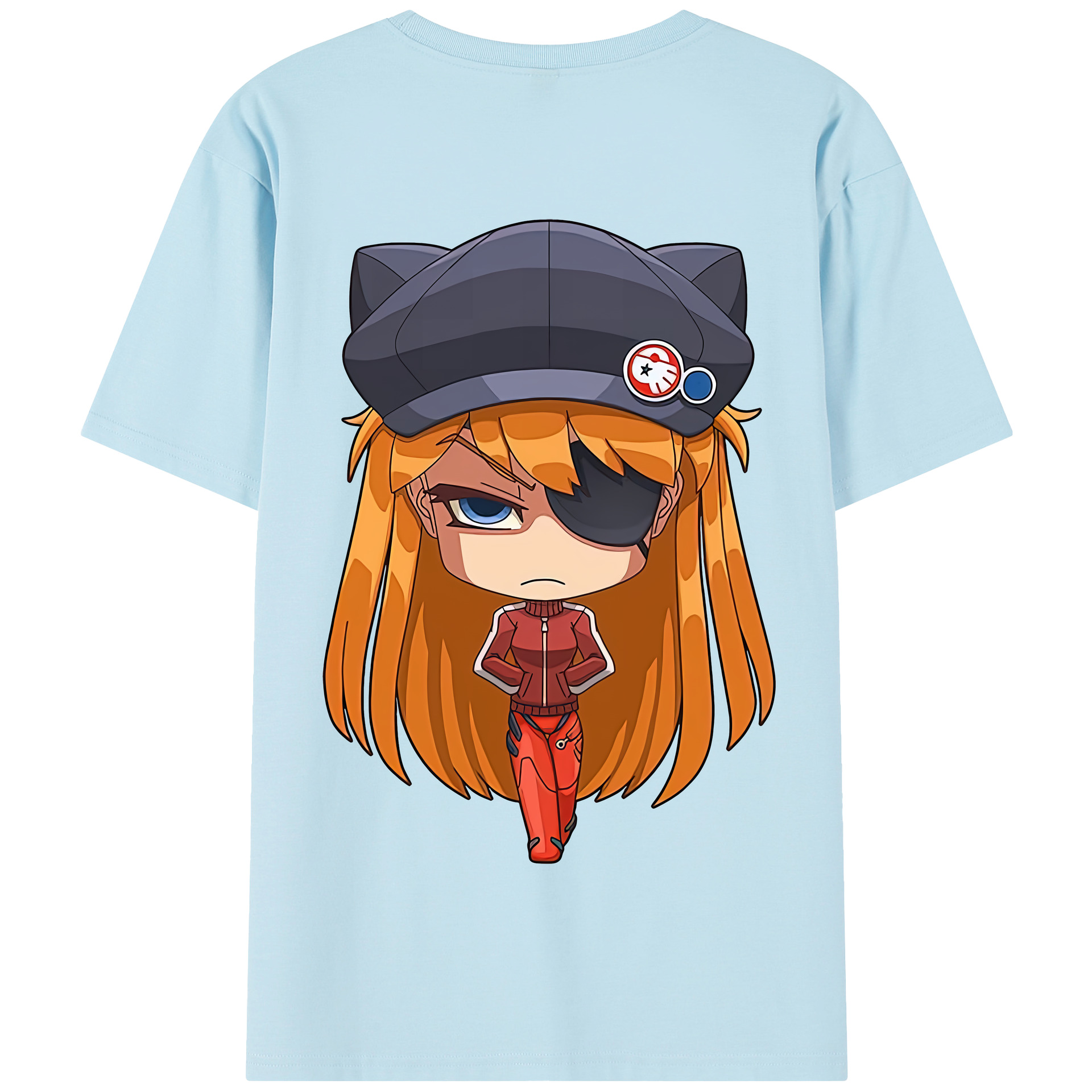 （画像用） EVA 新世紀エヴァンゲリオン 綿100％半袖Tシャツ（背面プリント）